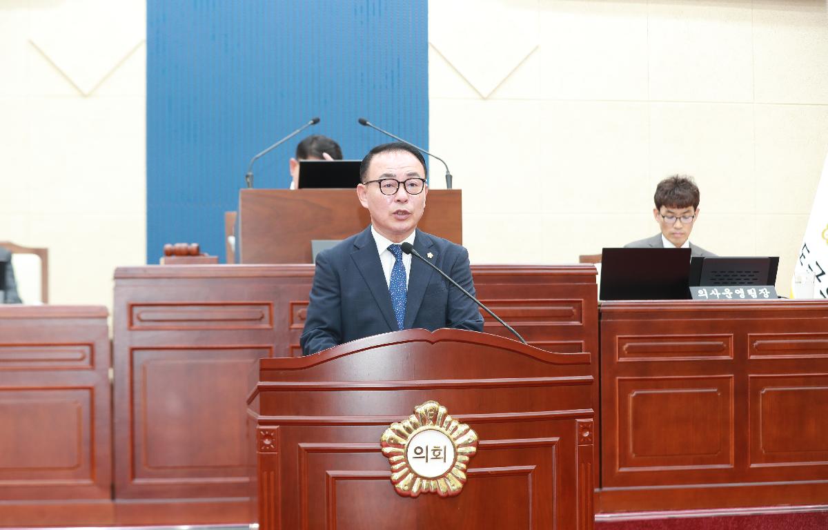 제324회 임시회 군정 질문 및 답변 첨부이미지 : AC4I4957.JPG
