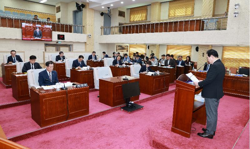 제333회  임시회 군정 질문답변(군수님) 