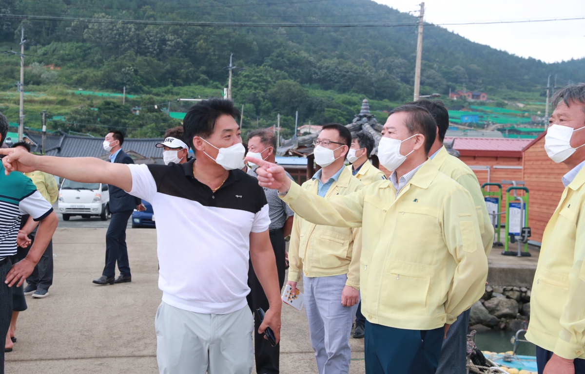제9호 태풍 북상에 따른 사전조치사항 점검 첨부이미지 : 20200902 제9호 태풍 북상에 따른 사전조치사항 점검 (3).JPG