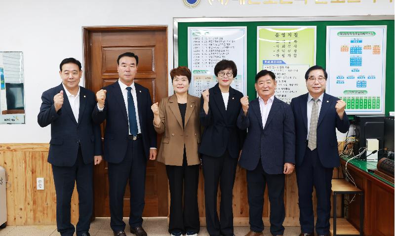제10대 완도군의회 기관단체방문
